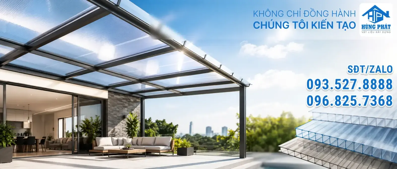 Tấm Lấy Sáng Polycarbonate Là Gì? Ứng Dụng & Ưu Điểm Nổi Bật