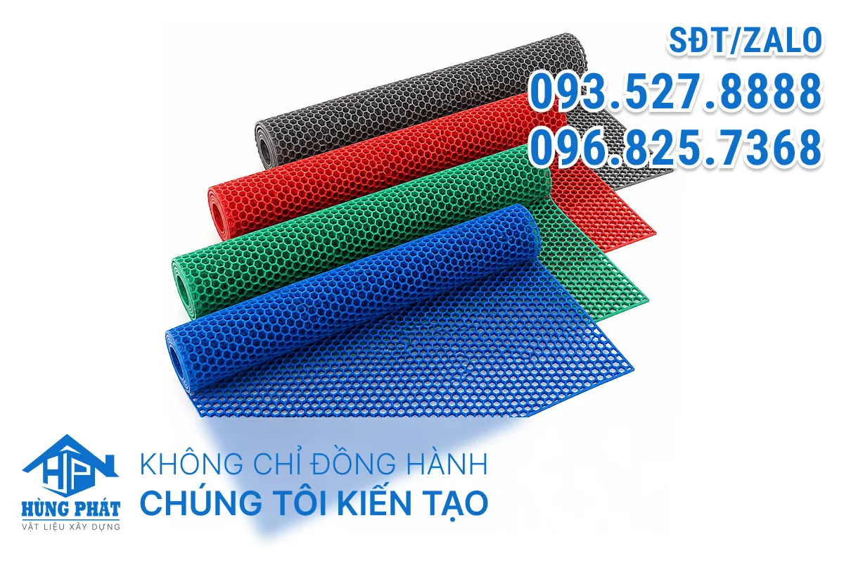 Thảm Nhựa Tổ Ong 2