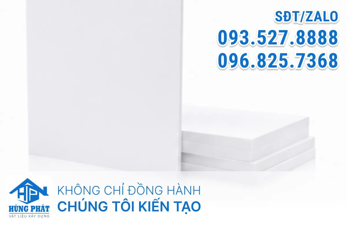 Tấm Nhựa PVC Trắng Sữa 3
