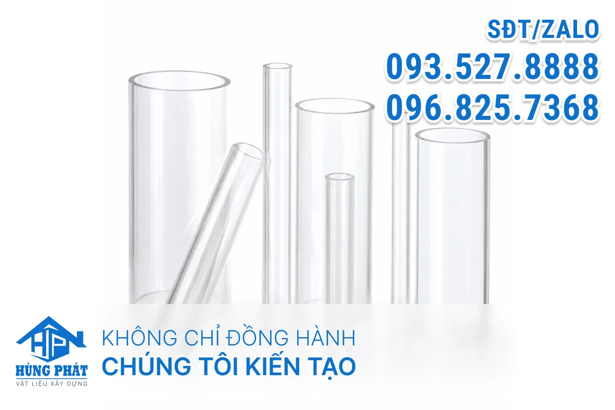 Ống Mica Trong Suốt