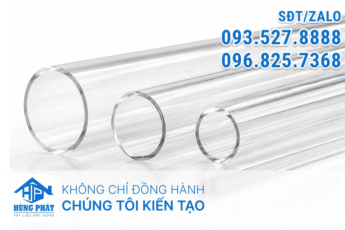 Ống Mica Trong Suốt 2