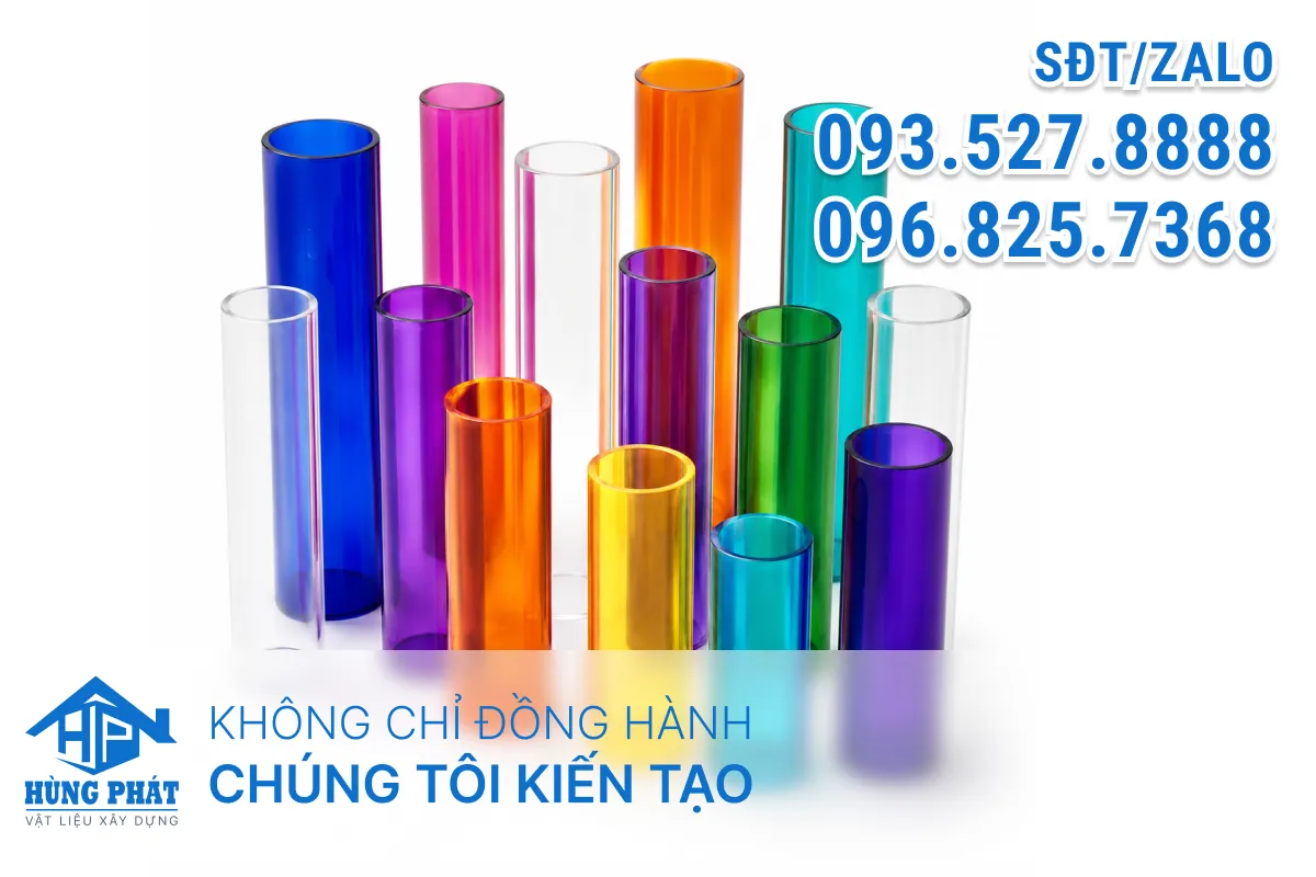 Ống Nhựa Mica Màu