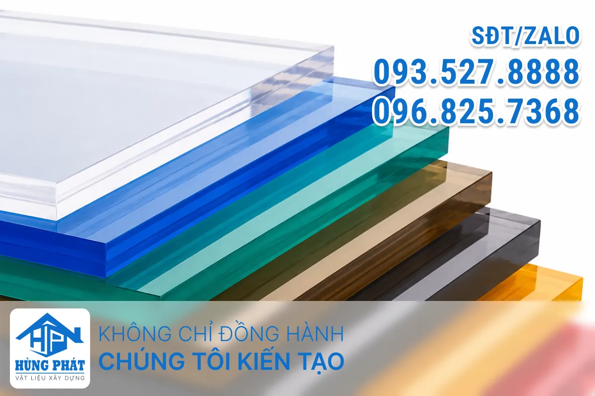 Tấm Polycarbonate Đặc 10mm